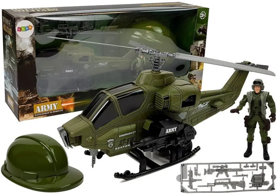 Zestaw Wojskowy Helikopter Hełm Żołnierz w sklepie Wasserman.eu