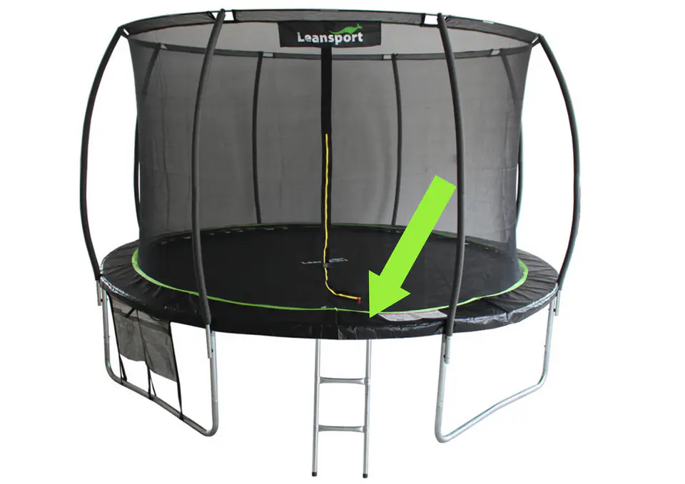 ⁨Osłona na sprężyny do Trampoliny Sport Max 6ft Czarno-Zielona⁩ w sklepie Wasserman.eu