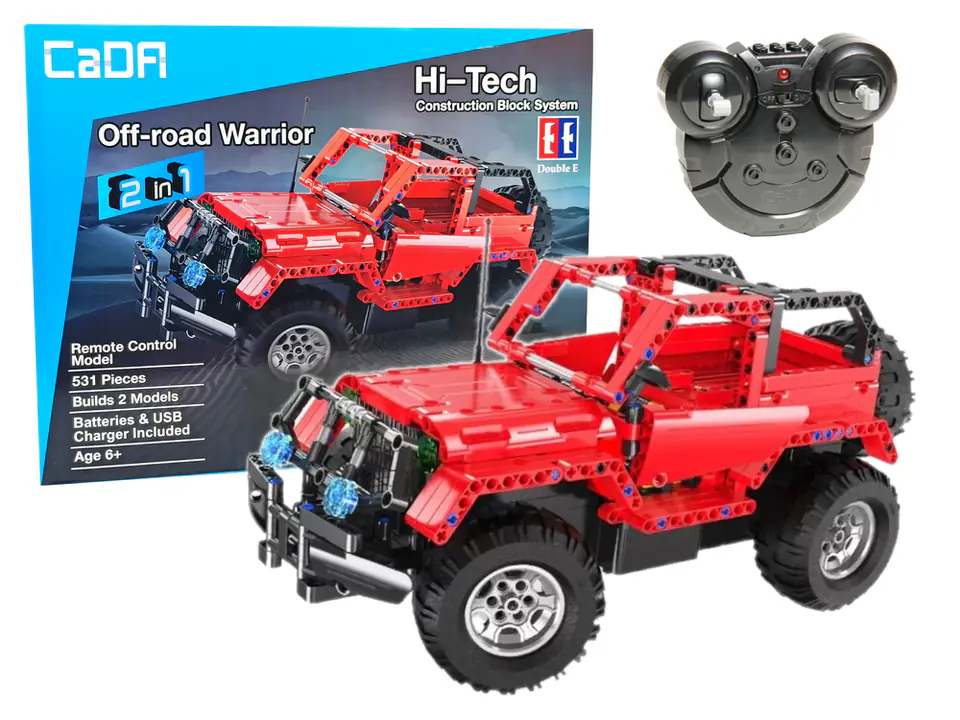 ⁨Building blocks Jeep Remote Controlled CADA 2.4G 531 pieces⁩ at Wasserman.eu