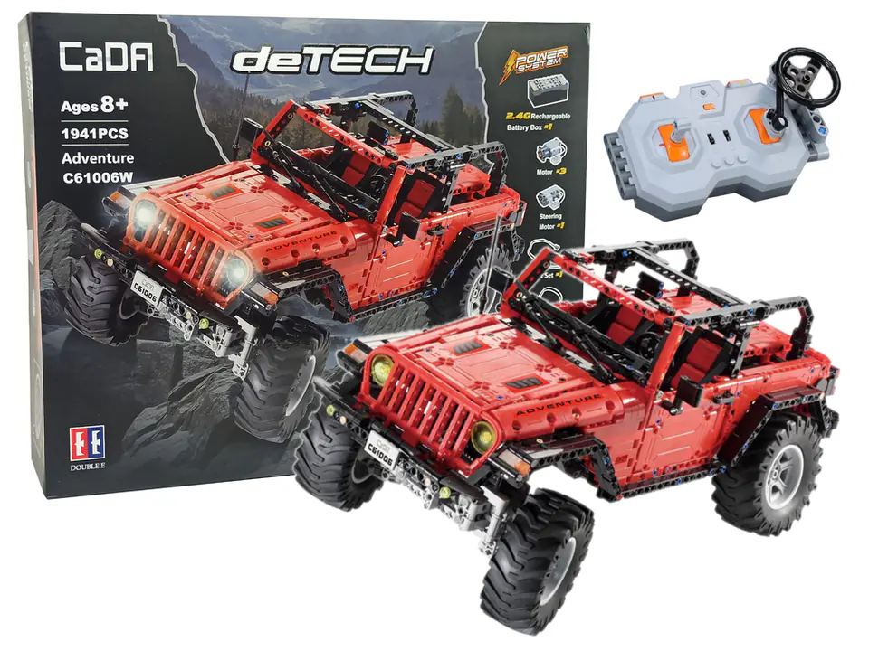 ⁨CADA R/C Off-Road Vehicle Building Blocks⁩ at Wasserman.eu