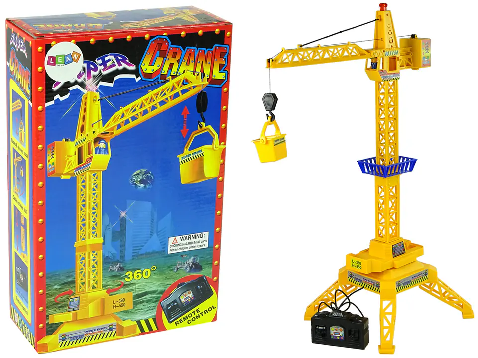 Dźwig Zdalnie Sterowany Pilot Na Baterie Ruchome Ramię 60 cm w sklepie Wasserman.eu