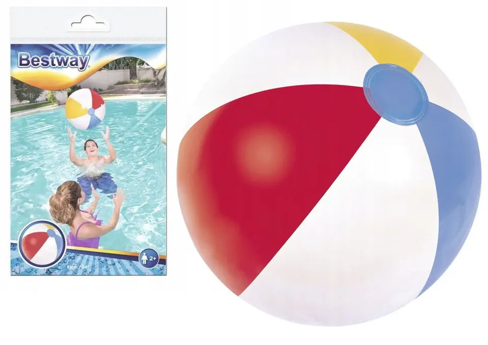 ⁨BESTWAY Beach ball 31022 61cm⁩ at Wasserman.eu