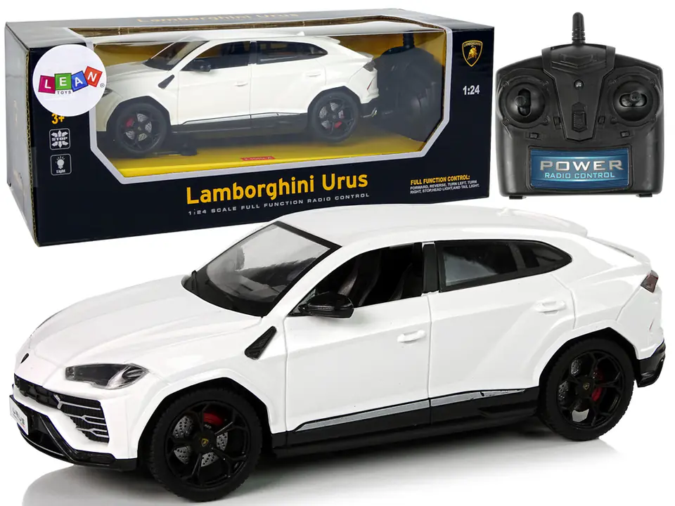 ⁨Auto R/C 1:24 Lamborghini Urus White 2.4 g Light⁩ at Wasserman.eu