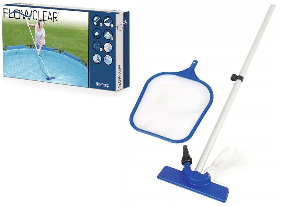 ⁨Bestway 58013 Flowclear Pool Cleaning Kit 2.03m⁩ at Wasserman.eu