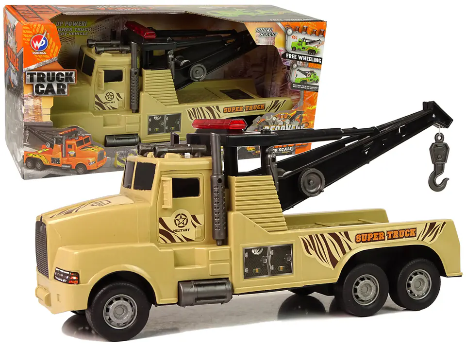 ⁨Auto Truck Tug Roadside Assistance 1:10 Military Rope Brown⁩ at Wasserman.eu