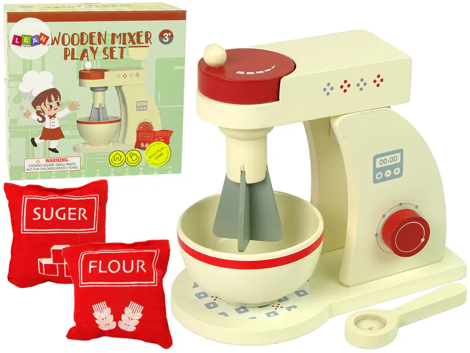 ⁨Wooden Food Processor Mixer Accessories Kitchen Kids⁩ at Wasserman.eu