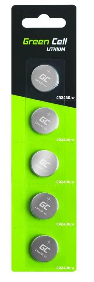 5x CR2430 3V 290mAh Lithium Button Tablet at Wasserman.eu