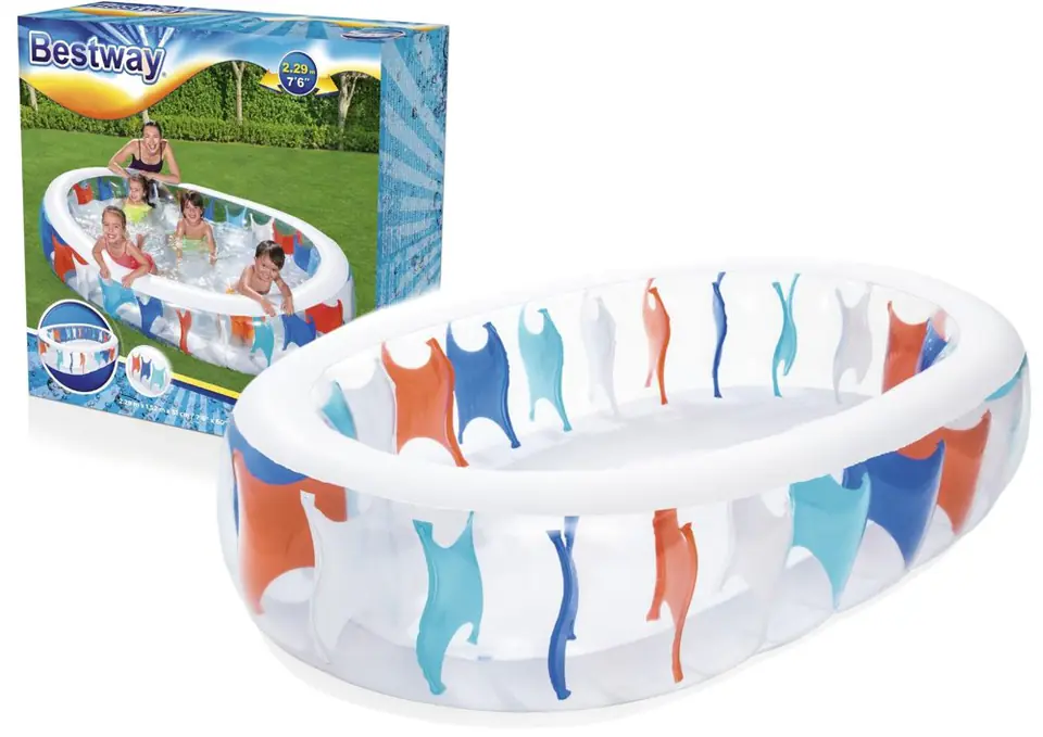 ⁨Inflatable Pool 229 x 152 x 51 cm 54066 Bestway⁩ at Wasserman.eu