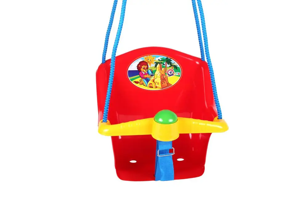 ⁨Red bucket swing 5644⁩ at Wasserman.eu