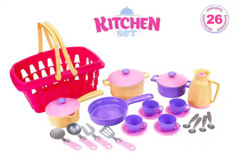 ⁨Kitchen accessories set Basket 4449⁩ at Wasserman.eu