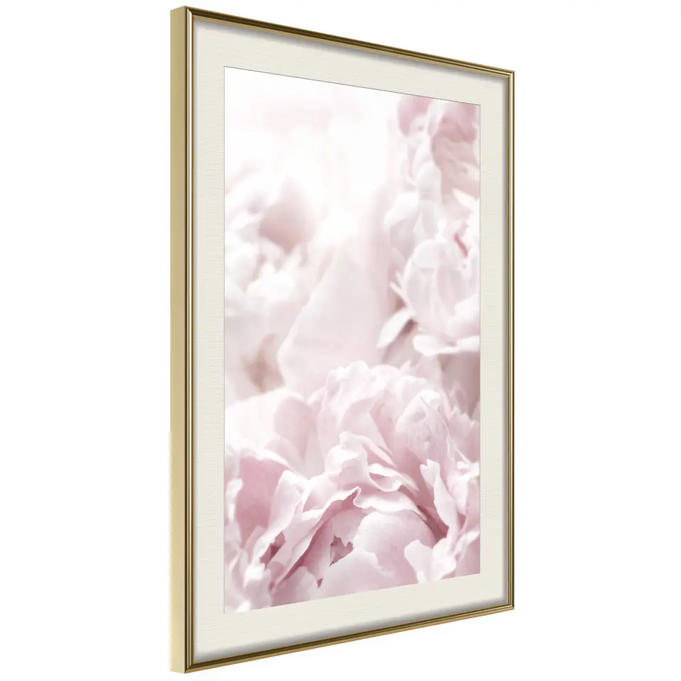 ⁨Poster - Joyful morning (size 20x30, finish Gold frame with passe-partout)⁩ at Wasserman.eu
