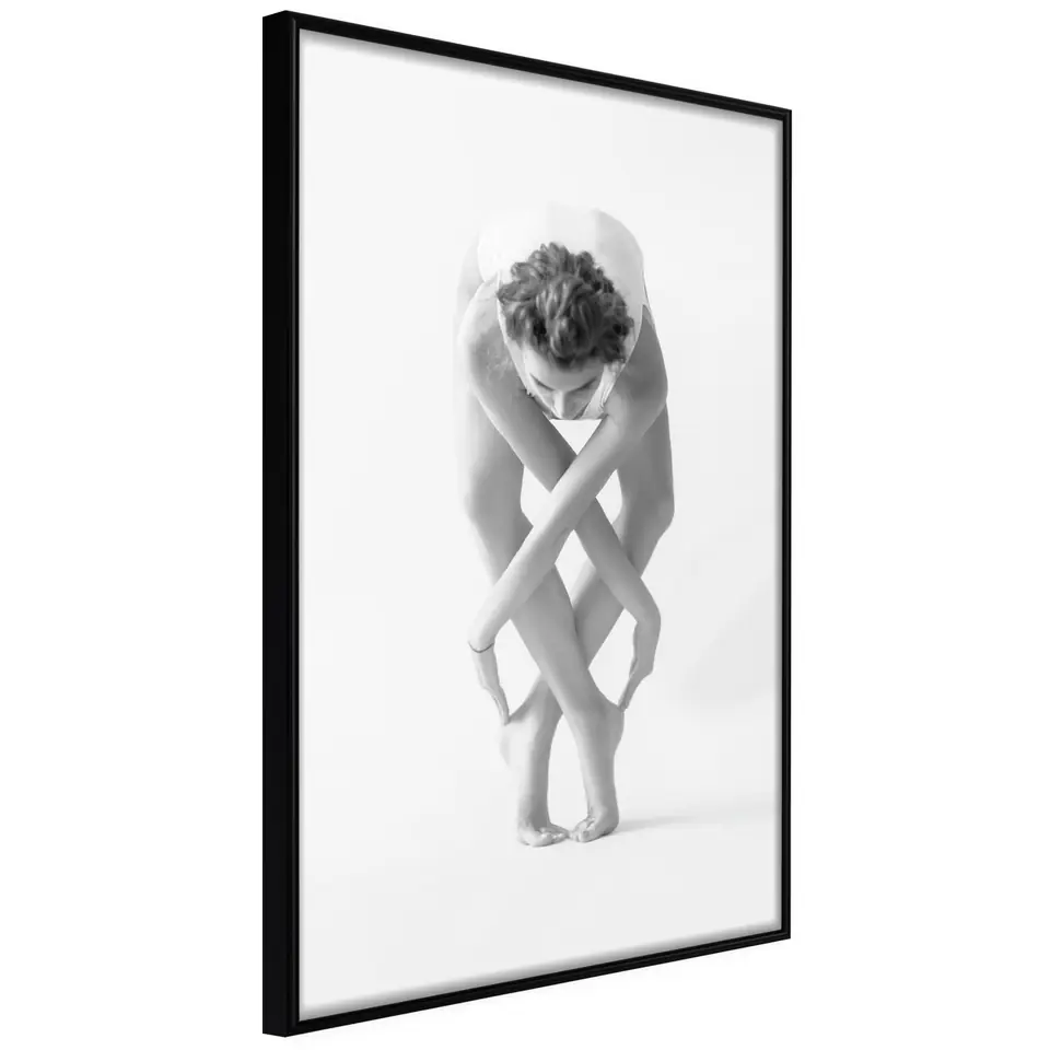 ⁨Poster - Braided body (size 20x30, finish Frame black)⁩ at Wasserman.eu