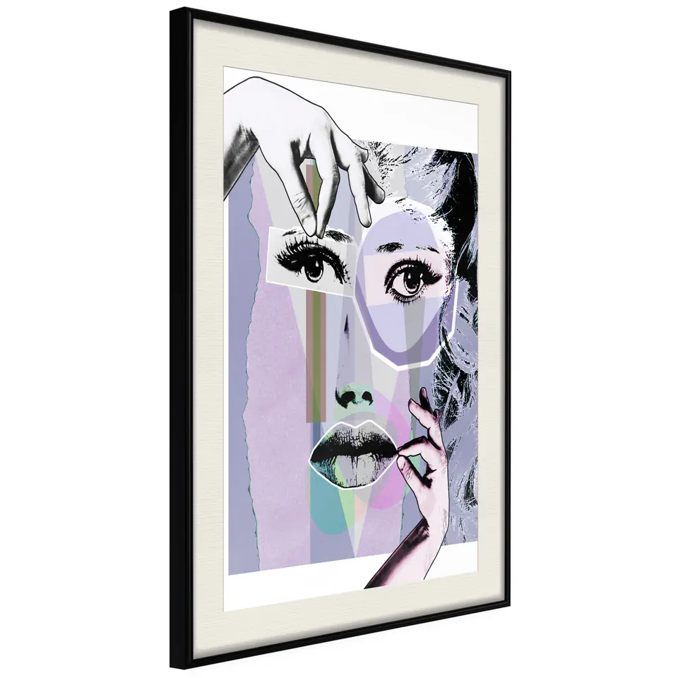 ⁨Poster - Folded (size 20x30, finish Black frame with passe-partout)⁩ at Wasserman.eu