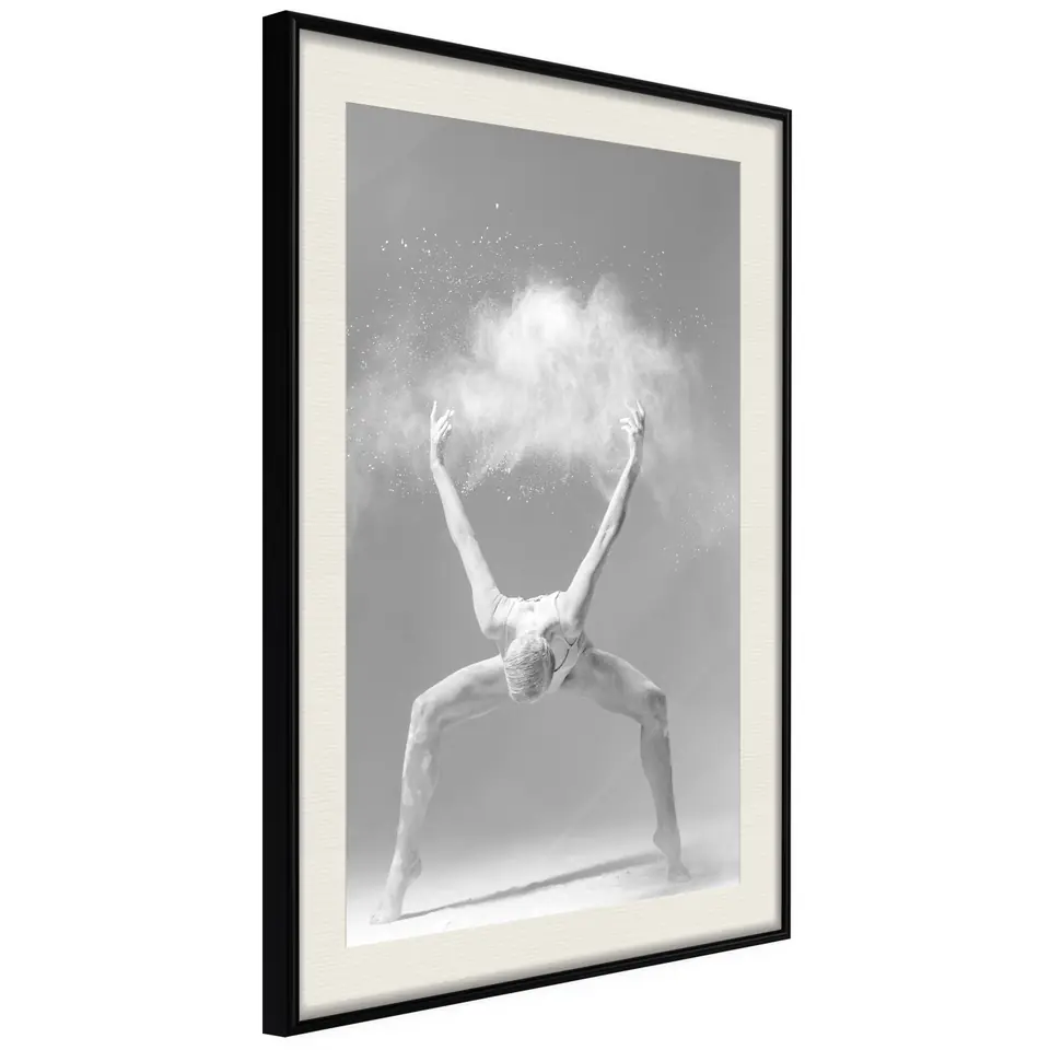 ⁨Poster - The Beauty of the Human Body I (size 20x30, finish Black frame with passe-partout)⁩ at Wasserman.eu