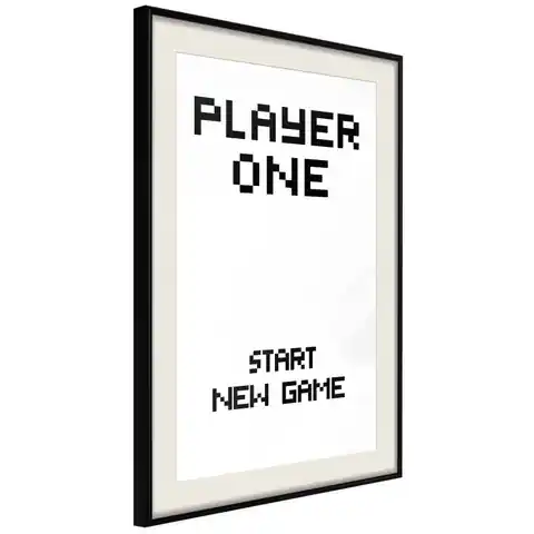 ⁨Plakat - Start new game [Poster]⁩ w sklepie Wasserman.eu