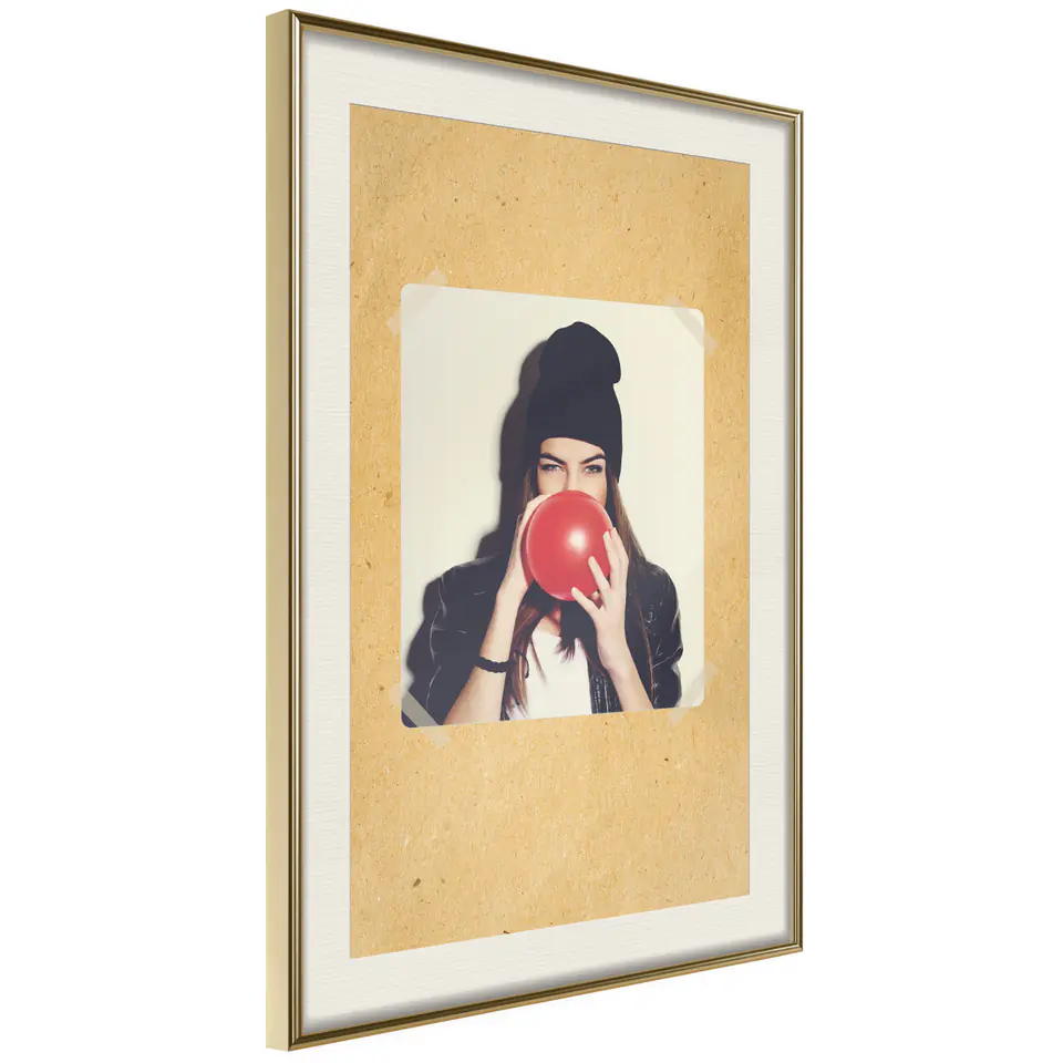 ⁨Plakat - Fotografia [Poster] (rozmiar 30x45, wykończenie Rama złota z passe-partout)⁩ w sklepie Wasserman.eu