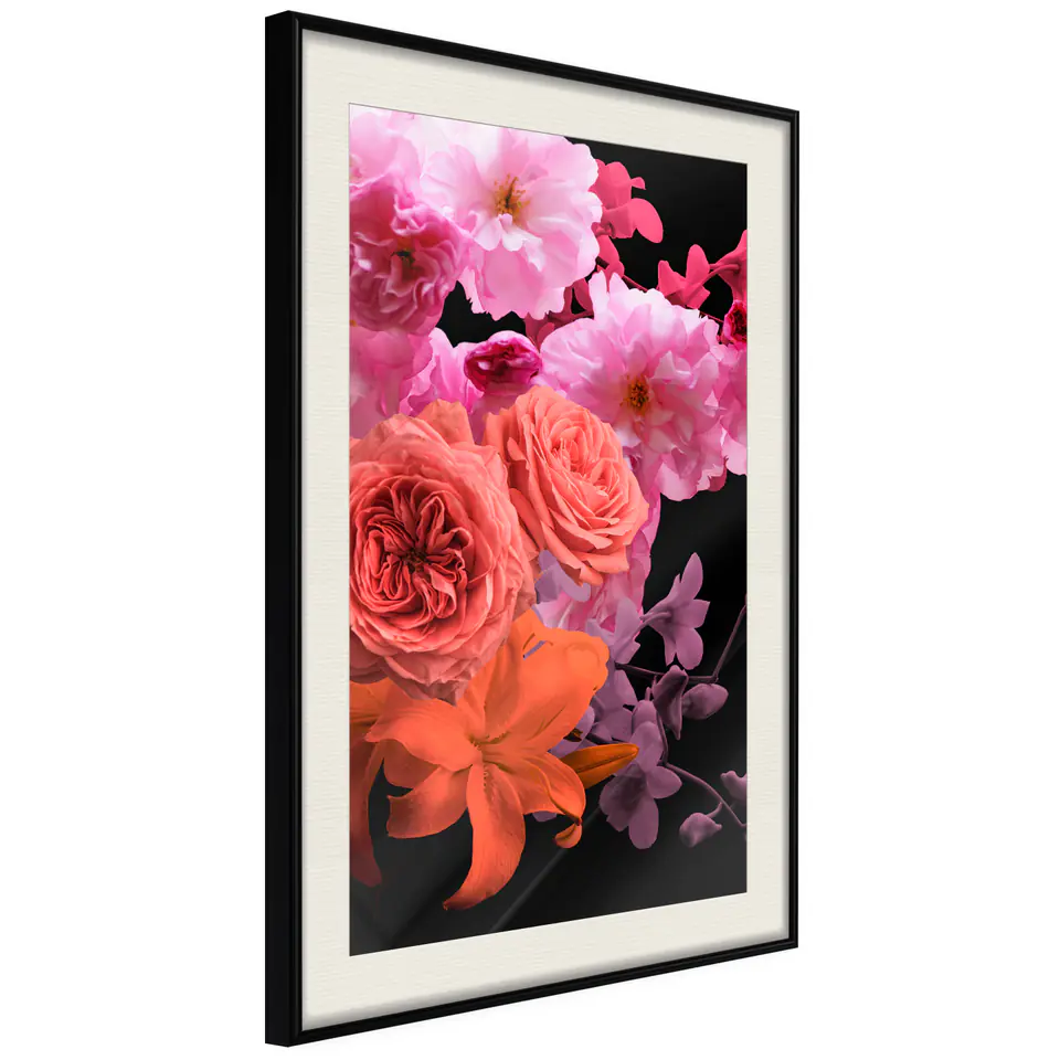 ⁨Poster - Successful date I (size 30x45, finish Black frame with passe-partout)⁩ at Wasserman.eu