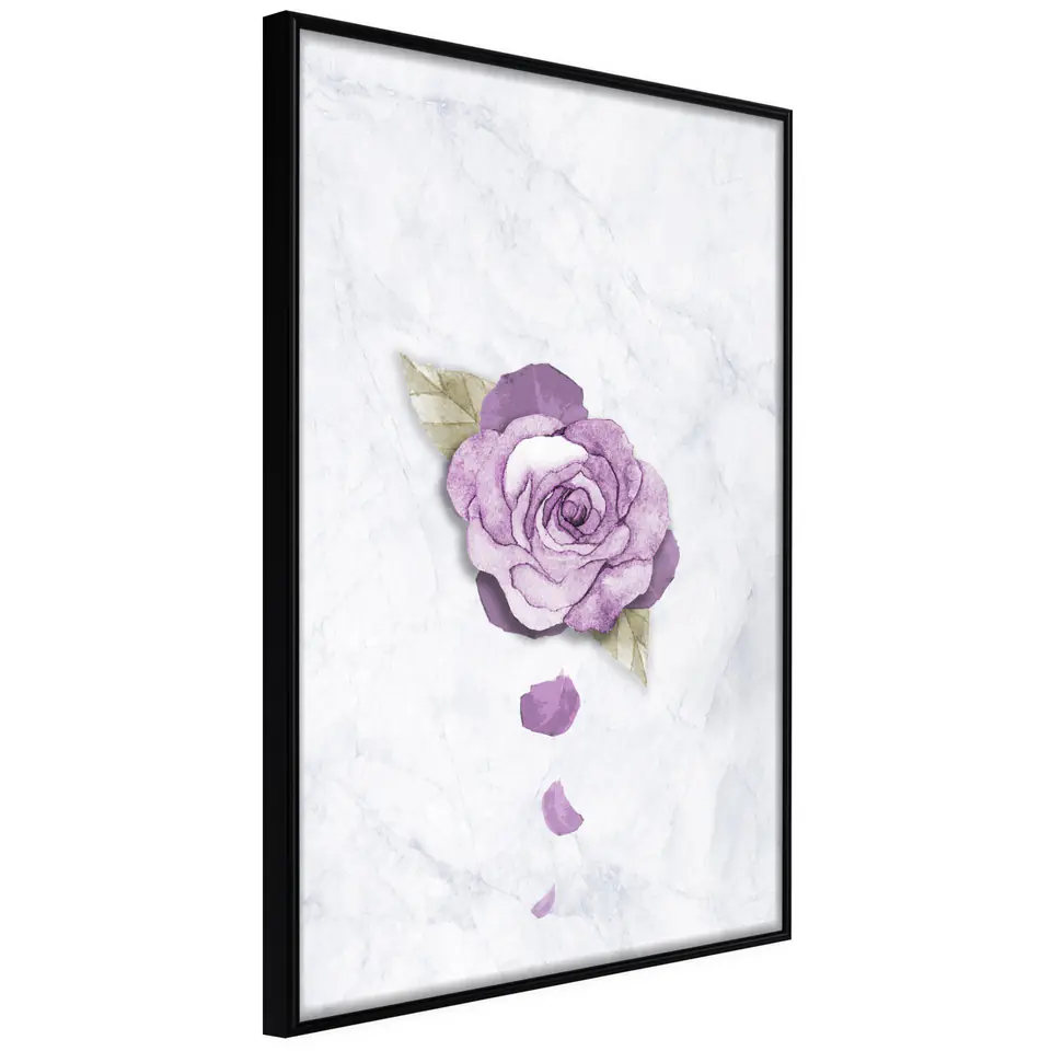 ⁨Poster - Loves, does not love... (size 20x30, finish Frame black)⁩ at Wasserman.eu