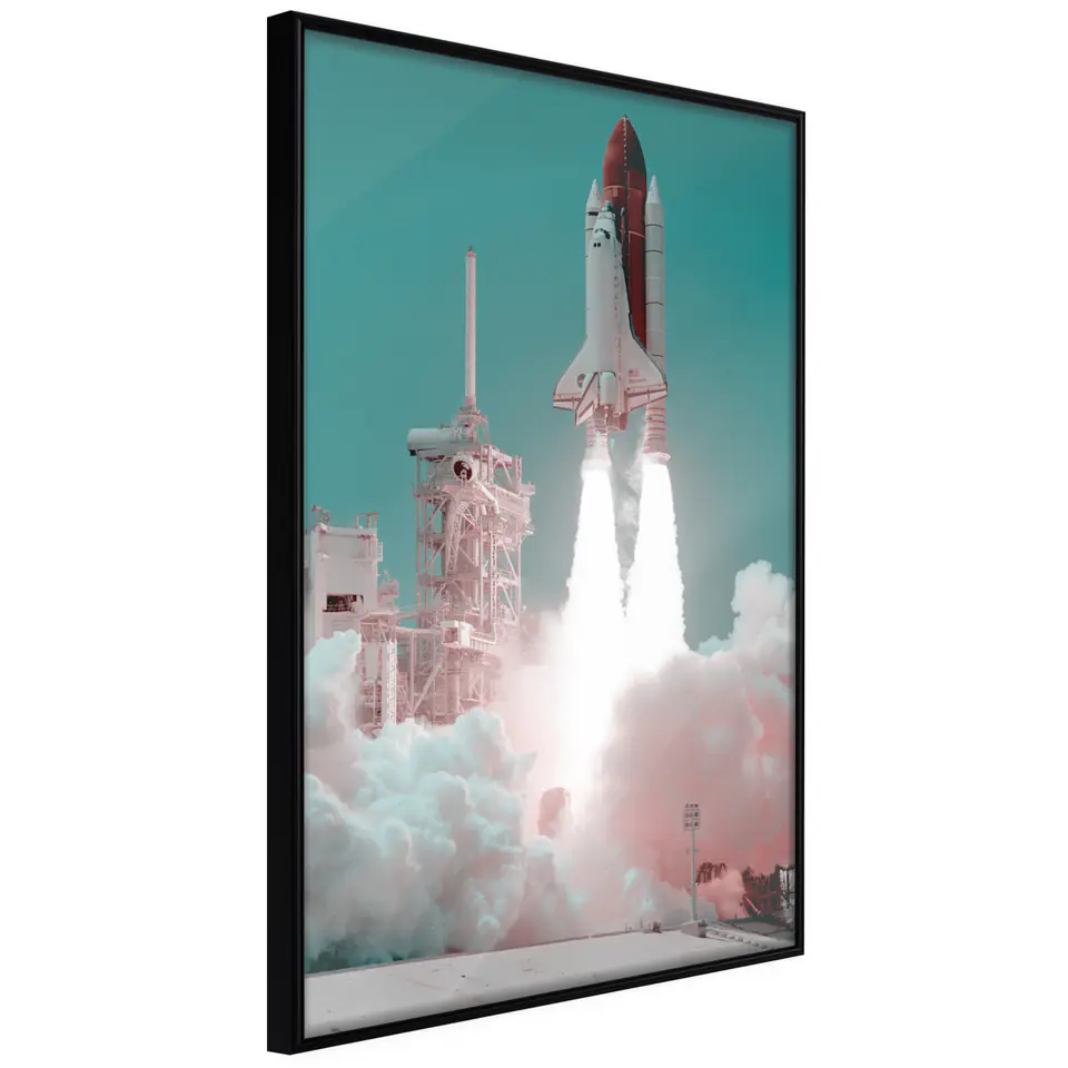⁨Plakat - Nowa era [Poster] (rozmiar 20x30, wykończenie Rama czarna)⁩ w sklepie Wasserman.eu