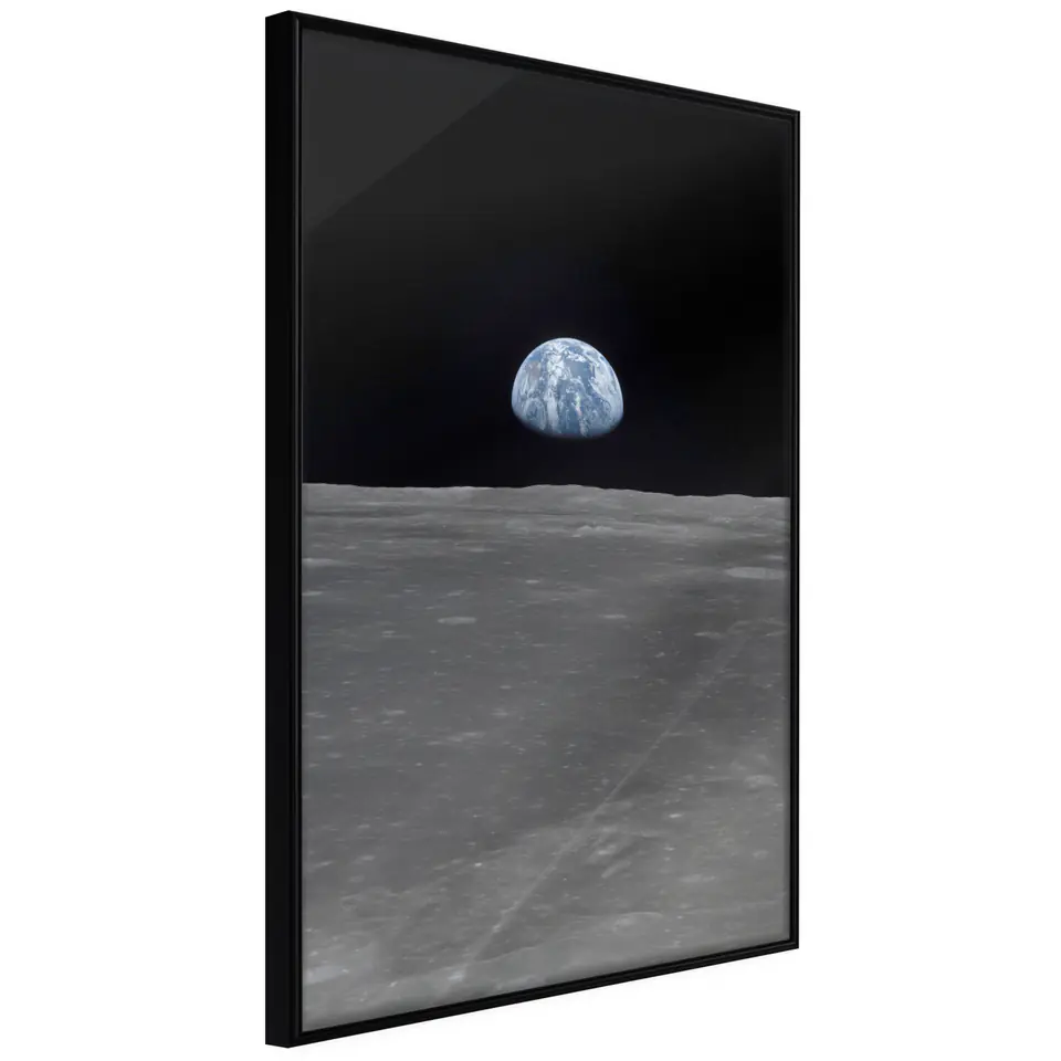 ⁨Poster - Longing (size 20x30, finish Frame black)⁩ at Wasserman.eu