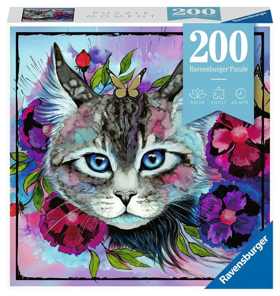 Puzzle 200 elementów Kot w sklepie Wasserman.eu