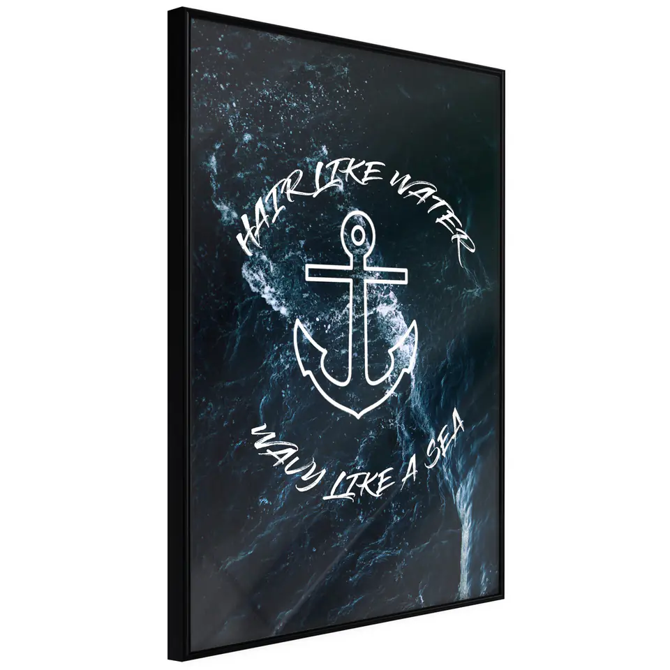 ⁨Poster - Sailor's Beloved (size 20x30, finish Frame black)⁩ at Wasserman.eu