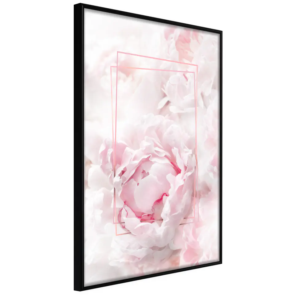 ⁨Poster - Floral dreams (size 20x30, finish Frame black)⁩ at Wasserman.eu