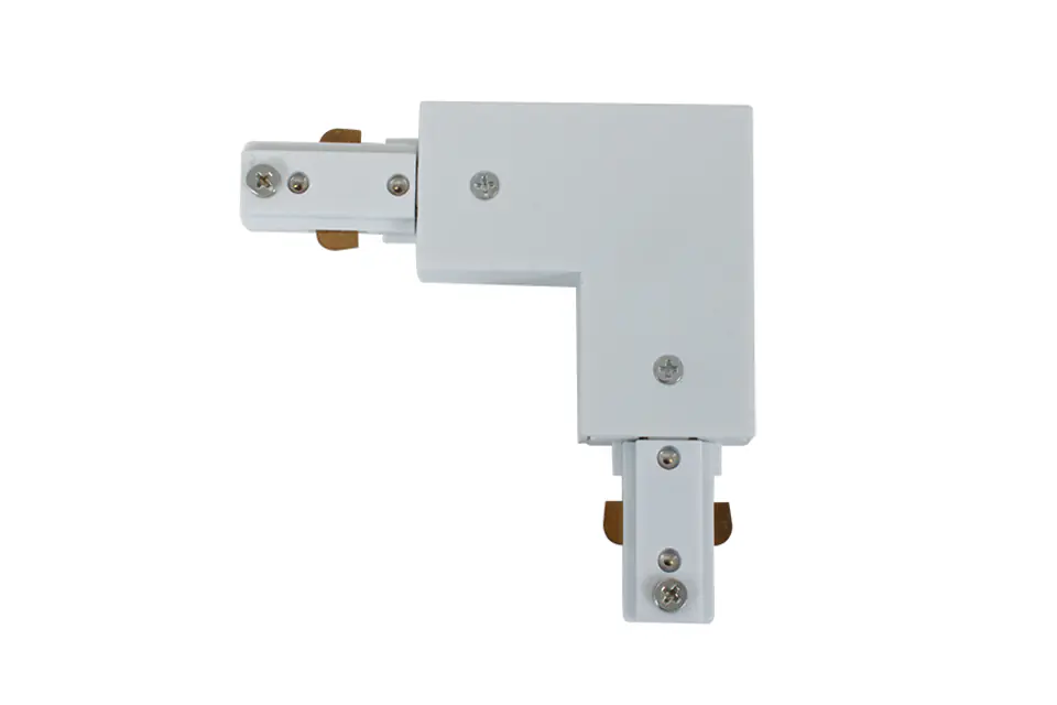 ⁨AO TRACK CONNECTOR/CONNECTOR WHITE 1-PHASE ANGLED⁩ at Wasserman.eu