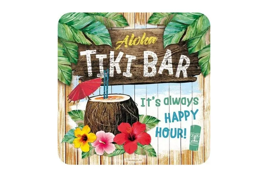 ⁨METAL CUP STAND Tiki Bar⁩ at Wasserman.eu