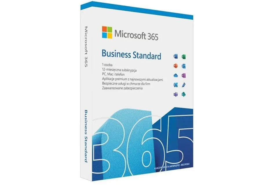 ⁨Microsoft Office 365 Business Standard 1 license(s) annual subscription - Polish⁩ at Wasserman.eu