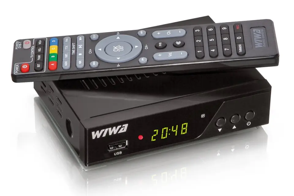 ⁨TUNER WIWA H.265 PRO  DVB-T/T2⁩ at Wasserman.eu