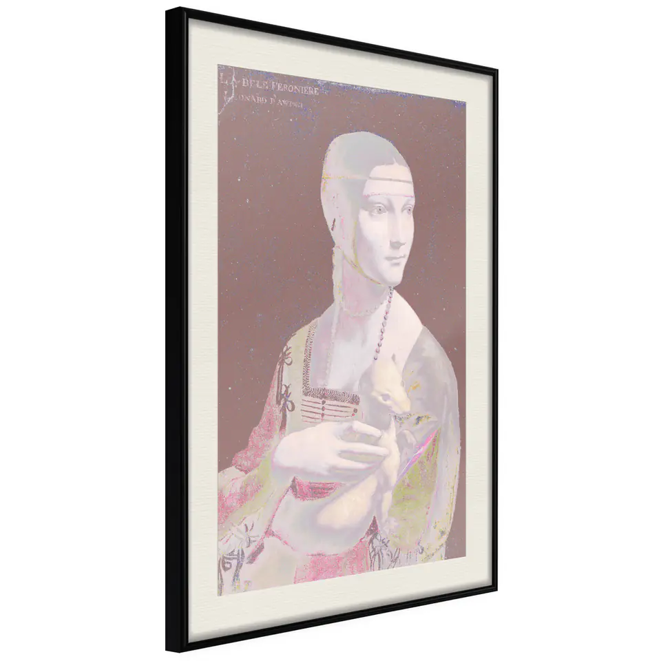 ⁨Poster - Subdued classics (size 20x30, finish Black frame with passe-partout)⁩ at Wasserman.eu