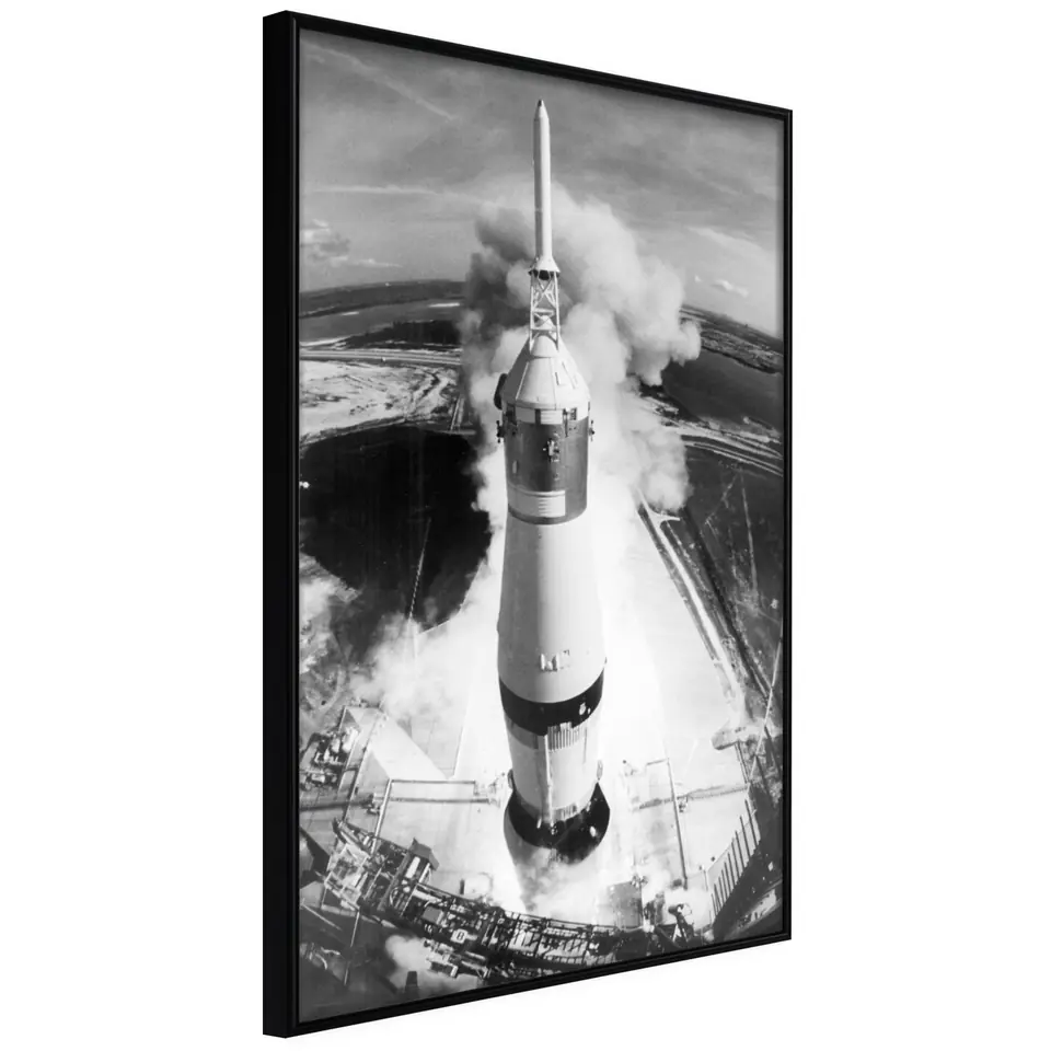 ⁨Poster - Start of the Mission (size 20x30, finish Frame black)⁩ at Wasserman.eu