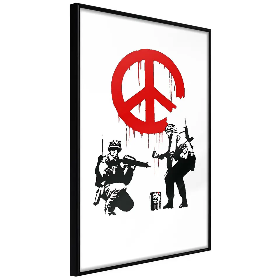 ⁨Plakat - Cnd Soldiers [Poster] (rozmiar 20x30, wykończenie Rama czarna)⁩ w sklepie Wasserman.eu