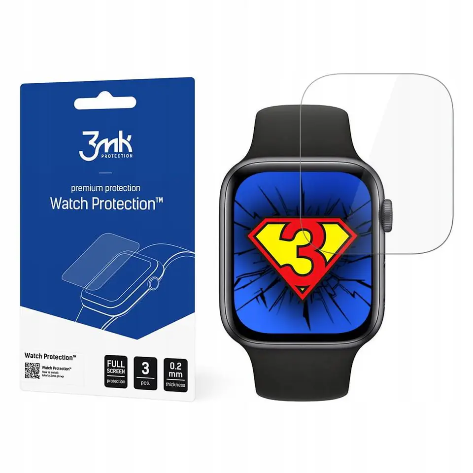 ⁨APPLE WATCH 6 44MM 3mk ARC Protective Film⁩ at Wasserman.eu