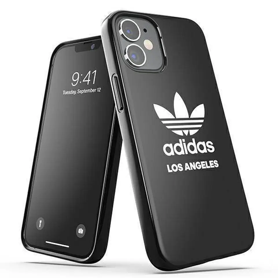 ⁨Original Case IPHONE 12 MINI Adidas OR Snap Case black⁩ at Wasserman.eu