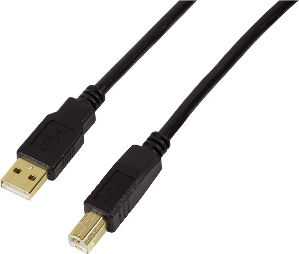 ⁨Active repeater cable USB 2.0 AM/BM 10m black⁩ at Wasserman.eu