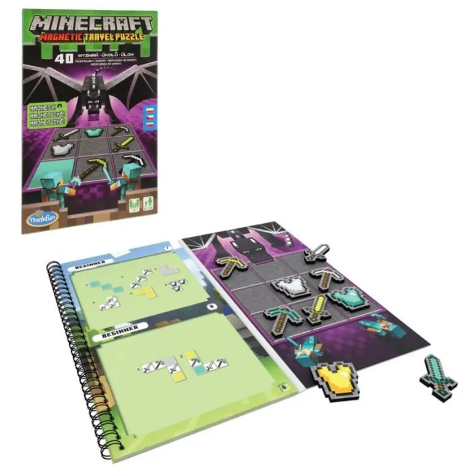 Gra Minecraft Łamigłówka magnetyczna w sklepie Wasserman.eu