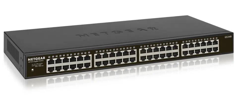 Przełącznik NETGEAR GS348 GS348-100EUS 48 x 10/100/100 w sklepie Wasserman.eu