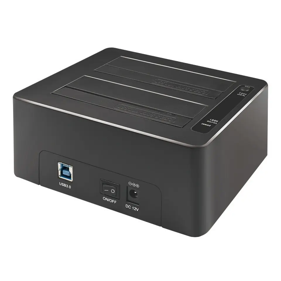 ⁨USB 3.0, 2-bay docking station for 2.5/3.5' HD⁩ at Wasserman.eu