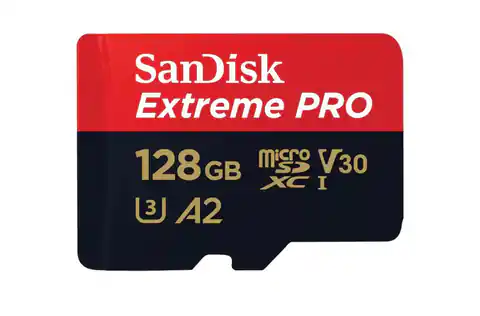 ⁨SanDisk Extreme PRO 128 GB MicroSDXC UHS-I Class 10⁩ at Wasserman.eu