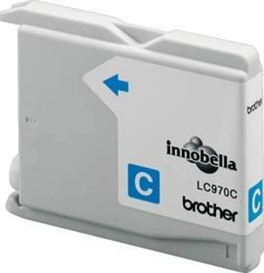 ⁨Cartridge BROTHER LC-970C Cyan LC970C⁩ at Wasserman.eu