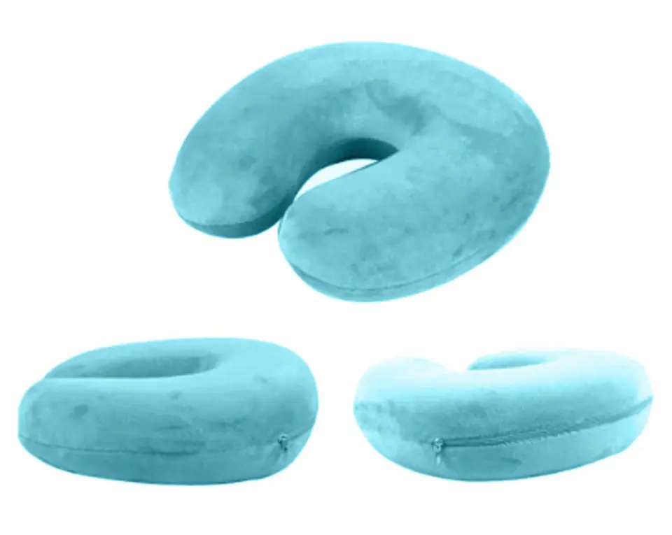 ⁨AG353F Travel pillow blue memory⁩ at Wasserman.eu