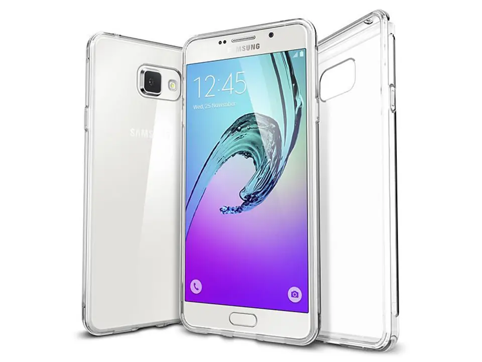 ⁨Spigen Liquid Crystal Case for Samsung Galaxy A7 2016 transparent⁩ at Wasserman.eu