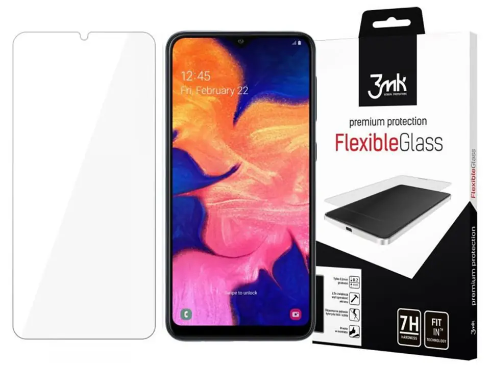 ⁨Szkło 3mk Flexible Glass 7H do Samsung Galaxy A10⁩ w sklepie Wasserman.eu