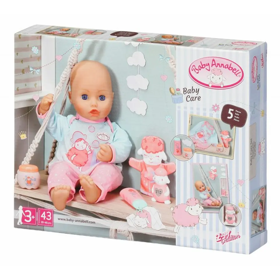 ⁨BABY ANNABELL Baby Care set⁩ at Wasserman.eu