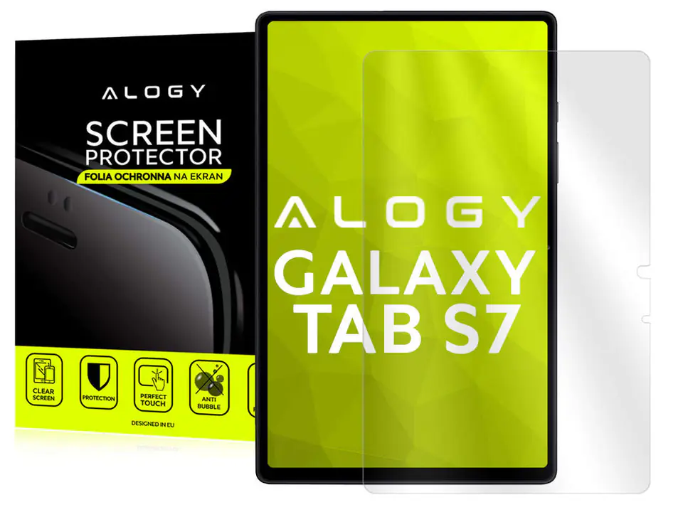 ⁨Folia ochronna Alogy na ekran do Samsung Galaxy Tab S7 T870/T875⁩ w sklepie Wasserman.eu