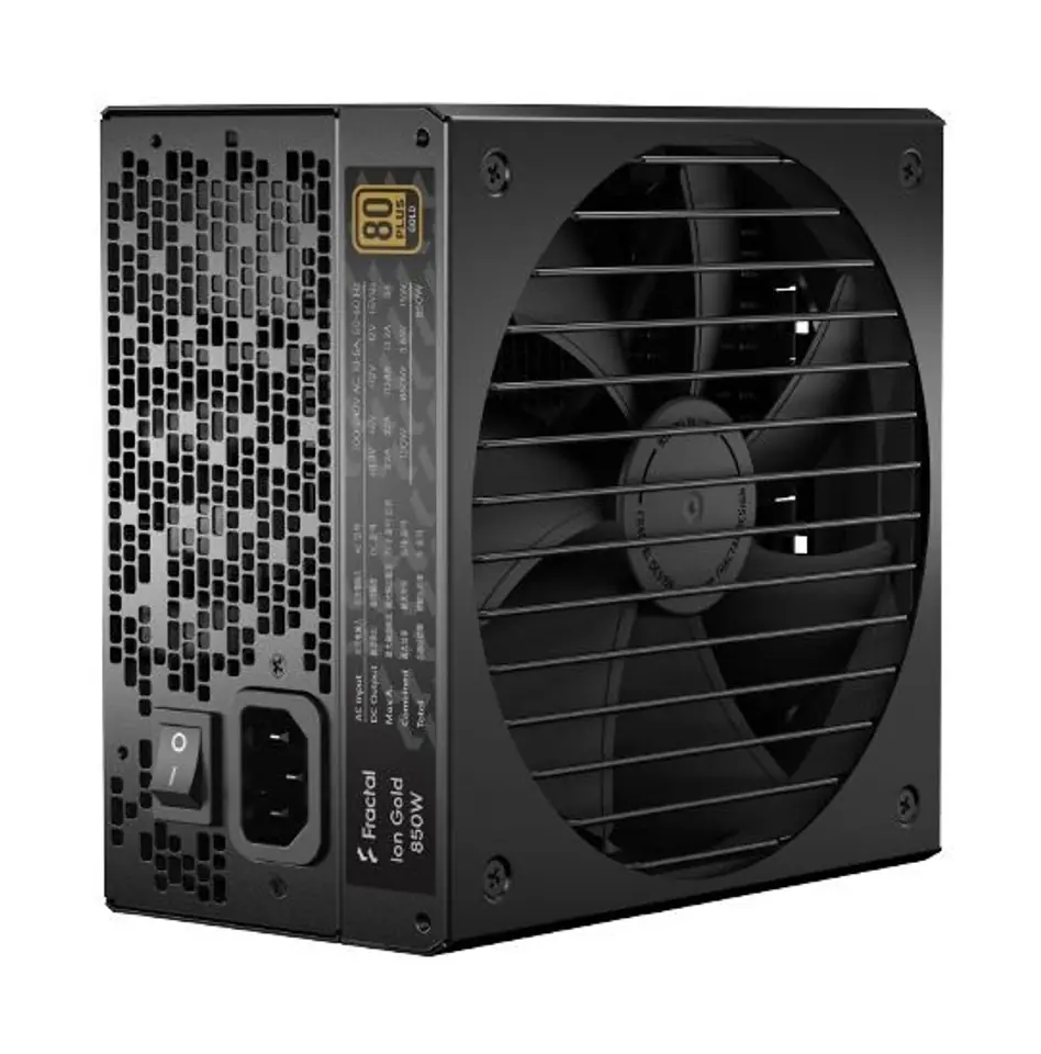Ion Gold 850W 80+ P LUS GOLD F.MODULAR Black at Wasserman.eu