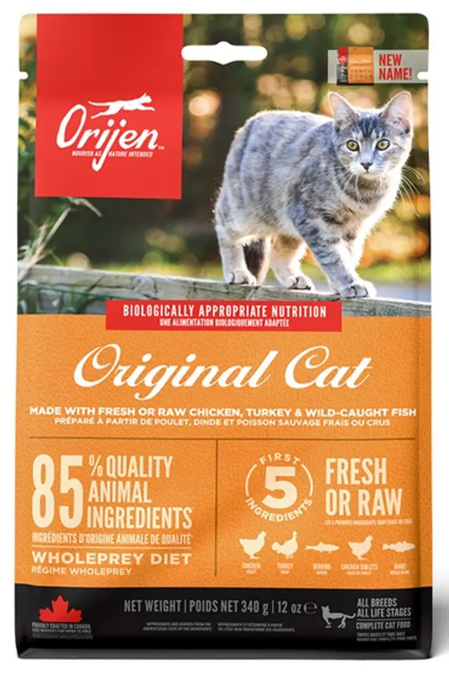 ⁨ORIJEN Original Cat - dry cat food - 340 g⁩ at Wasserman.eu