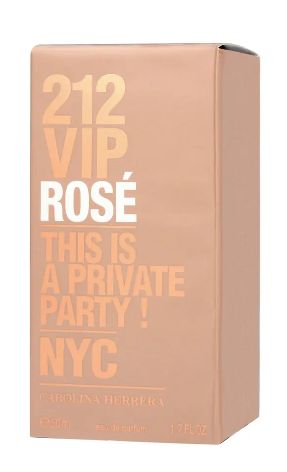 Carolina Herrera 212 VIP Rose Eau De Parfum 50ml at Wasserman.eu